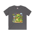 Kids Dinosaur Tee — Cute 'RAWR!' Cartoon Dino Shirt for Toddlers & Preschoolers