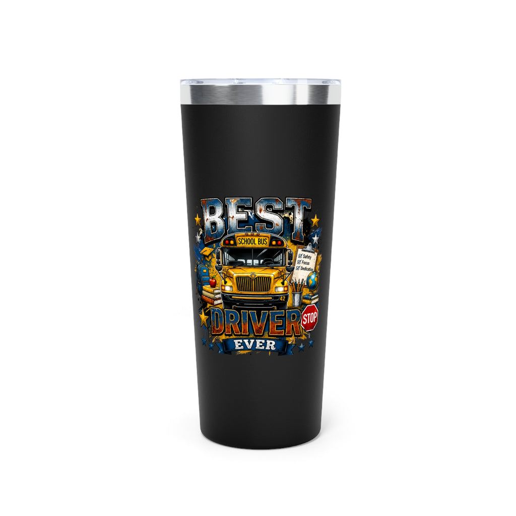22oz Insulated Tumbler — Bright USA Mechanic Vintage “Best Dad” Design