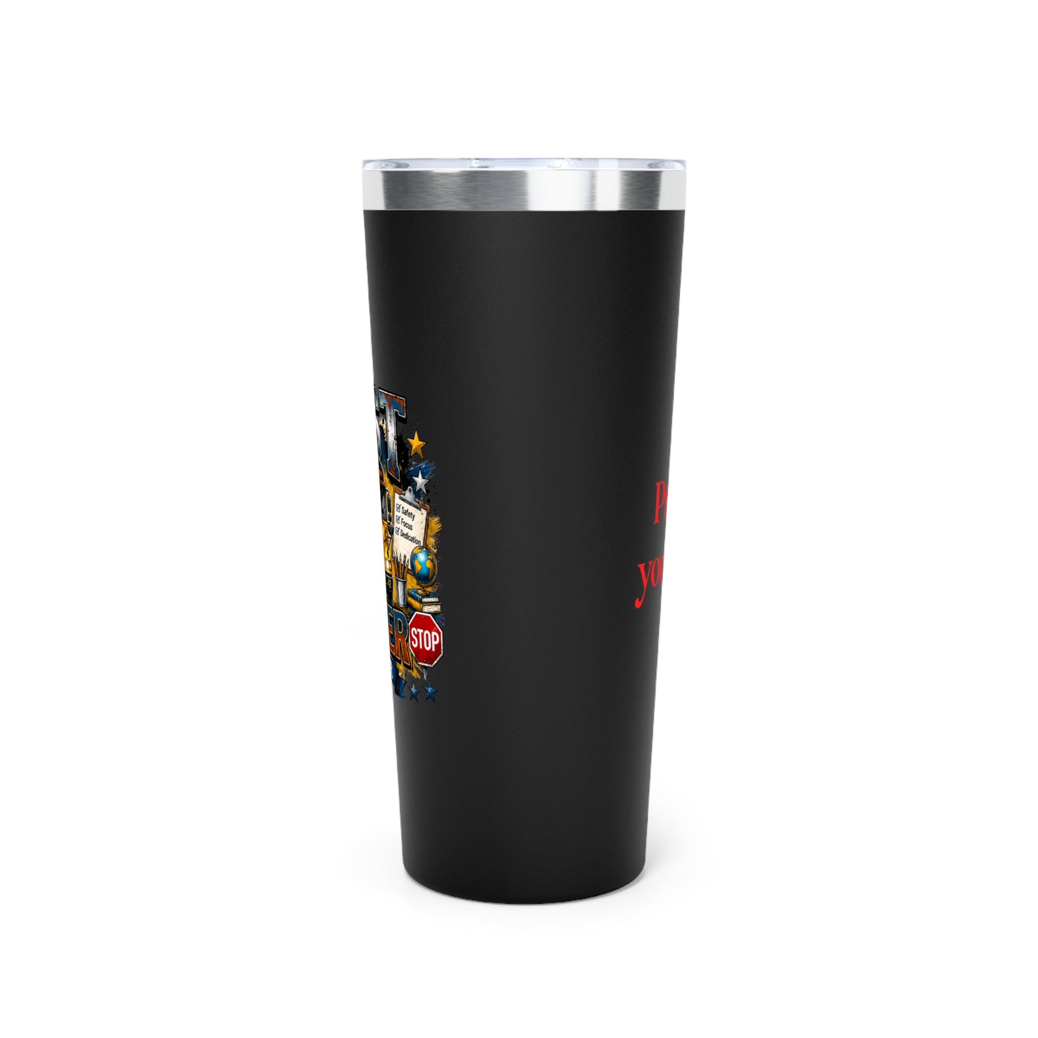 22oz Insulated Tumbler — Bright USA Mechanic Vintage “Best Dad” Design