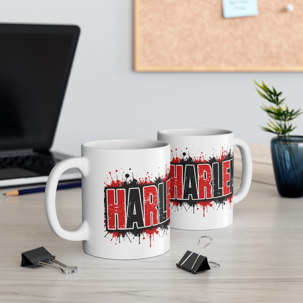 Harlem Ceramic Mug - 'HAVE THEM HARD' Splatter Design (11oz/15oz)