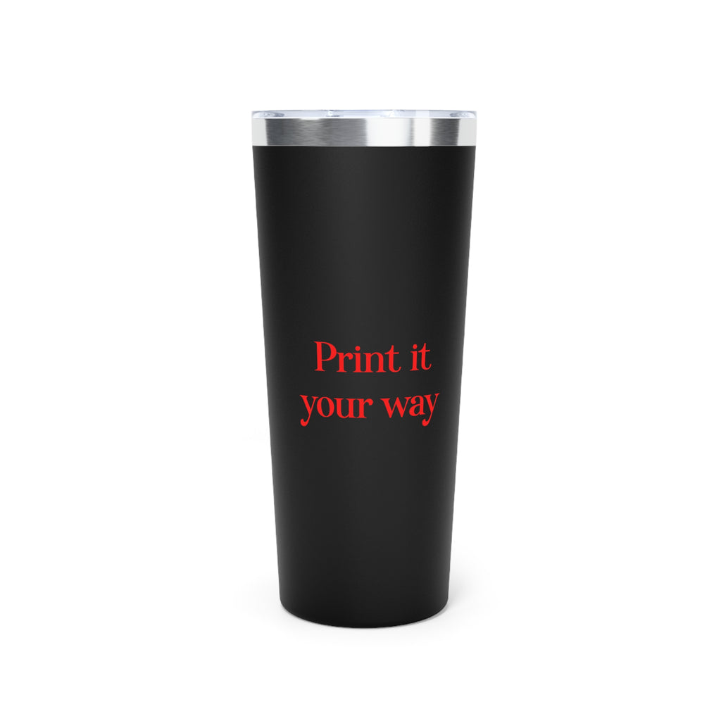 22oz Insulated Tumbler — Bright USA Mechanic Vintage “Best Dad” Design