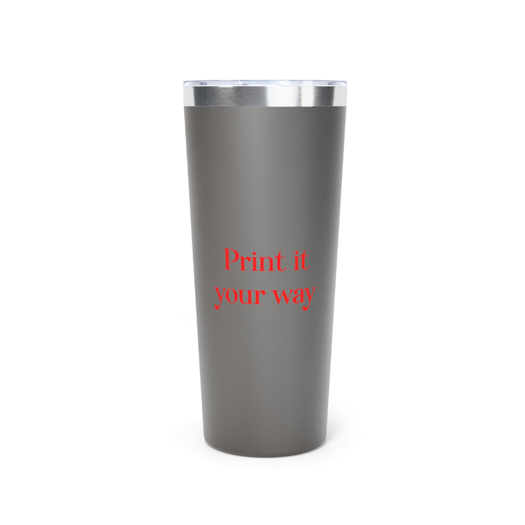 22oz Insulated Tumbler — Bright USA Mechanic Vintage “Best Dad” Design