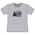 Farm Life Tee — "I Gotta Do Farm Stuff" Women’s Graphic Shirt