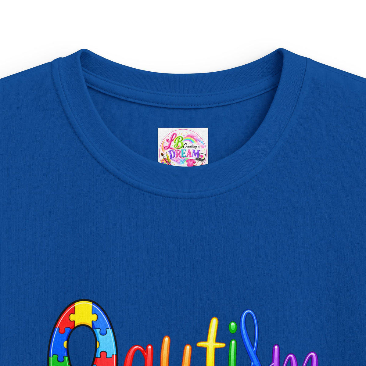 Kids Autism Awareness T-Shirt – Colorful Puzzle Ribbon Tee