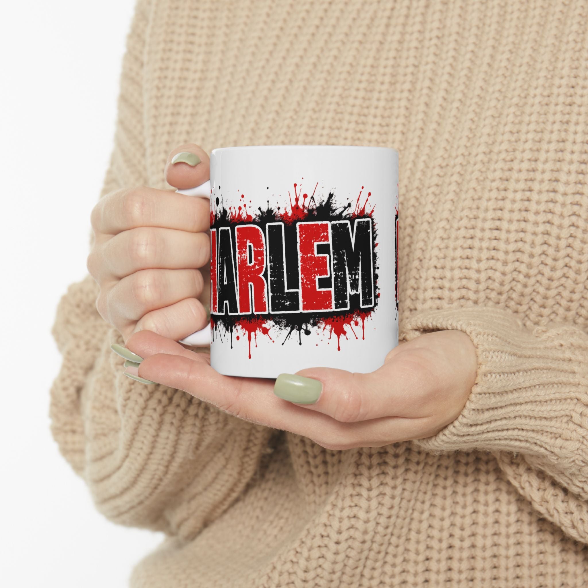 Harlem Ceramic Mug - 'HAVE THEM HARD' Splatter Design (11oz/15oz)