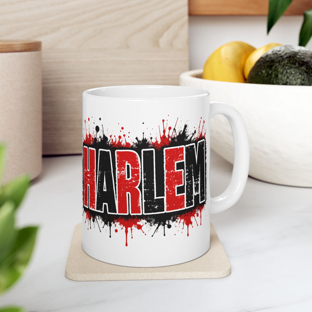 Harlem Ceramic Mug - 'HAVE THEM HARD' Splatter Design (11oz/15oz)