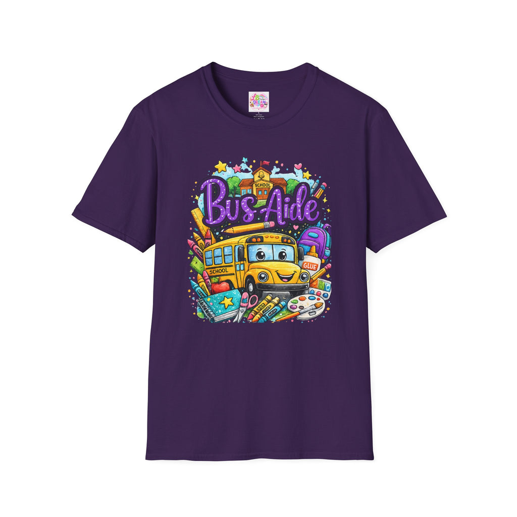 Bus Aide Shirt – Everyday Hero School Bus Aide T-Shirt | Back to School Gift